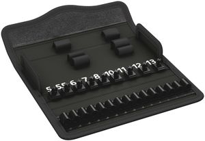 Wera Vouwetui voor Kraftform Micro-sets met hoogstens 12 delen, leeg, 235 x 115 mm - 1 stuk(s) - 05136468001