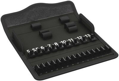 Wera Vouwetui voor Kraftform Micro-sets met hoogstens 12 delen, leeg, 235 x 115 mm - 1 stuk(s) - 05136468001
