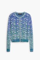 Gebreid vest - BLUE - XS