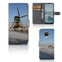 Nokia G10 | G20 | Flip Cover | Schaatsers | Portemonnee hoesje