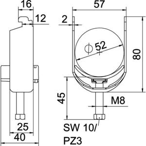 OBO Bettermann 1187244 Beugelklem 1 stuk(s)