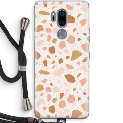 Terrazzo N°18: LG G7 Thinq Transparant Hoesje met koord