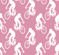 Achtergrond van motorrijders behang roze