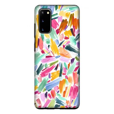 Watercolor Brushstrokes: Samsung Galaxy S20 Tough Case