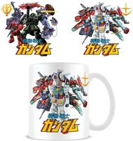 Gundam - Mech Mash Up Mug