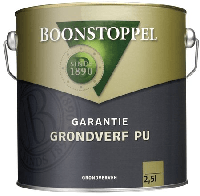 boonstoppel garantie grondverf pu wit 2.5 ltr