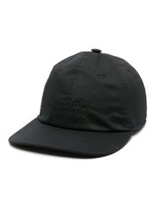 MM6 Maison Margiela casquette en coton à motif signature - Noir