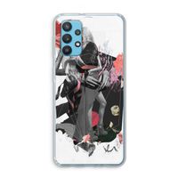 Dissimulation du réel: Samsung Galaxy A32 4G Transparant Hoesje