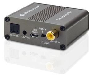 Oehlbach Digitaal-analoogconverter, coaxiale en optische ingang voor digitaal signaal TV accessoire Bruin