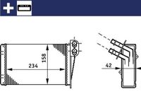 Kachelradiateur, interieurverwarming AH73000S