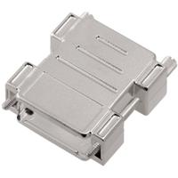 encitech DPAK-M-09-K 1511-0101-01 D-sub adapterbehuizing Aantal polen: 9 Kunststof 180 ° Metallic 1 stuk(s)