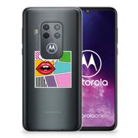 Motorola One Zoom | Sillicone Back Cover | Popart Princess