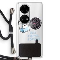 Best Friend Forever: Huawei P50 Pro Transparant Hoesje met koord