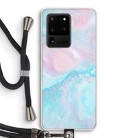 Fantasie pastel: Samsung Galaxy S20 Ultra Transparant Hoesje met koord