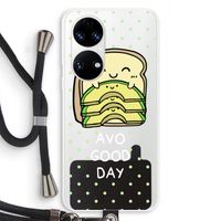 Avo Good Day: Huawei P50 Transparant Hoesje met koord