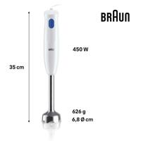 Mixer Braun MQ10.001MWH Wit 450 W