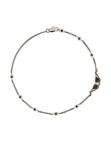 Zadig&Voltaire bracelet à breloque en lainton - Argent