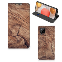 Samsung Galaxy A42 Book Wallet Case Tree Trunk