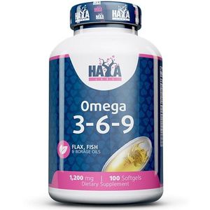 Omega 3-6-9 Haya Labs 100softgels