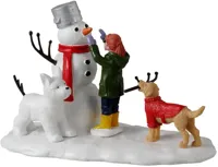 Lemax doggone winter fun kerstdorp tafereel Vail Village 2023