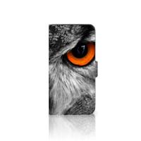 Google Pixel 8A | Telefoonhoesje | Met pasjeshouder | Uil