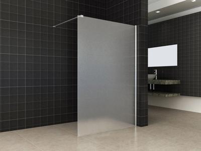 Wiesbaden Comfort inloopdouche 120x200 cm - 10mm NANO geheel matglas