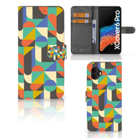 Samsung Galaxy Xcover 6 Pro Telefoon Hoesje Funky Retro - thumbnail