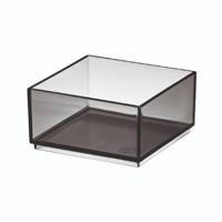 iDesign - Make-Up Organizer, 10.2 x 10.2 x 5.1 cm, Smoke - iDesign | S