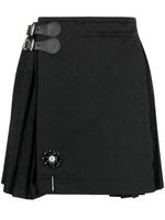 Charles Jeffrey Loverboy kilt à motif en jacquard - Noir