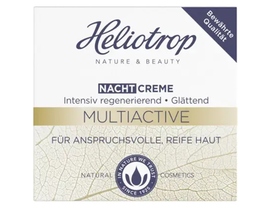 Heliotrop Nachtcrème Multiactive Regenererende Nacht Crème 50ml
