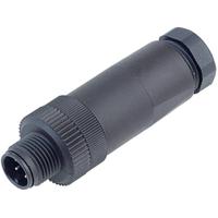 binder 99-0429-43-04 Sensor/actuator connector, niet geassembleerd M12 Aantal polen (sensoren): 4 Stekker, recht 1 stuk(s) - thumbnail