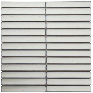 Mozaïek Sevilla Kit-Kat 29.6x29.9 cm Geglazuurd Porselein Vintage White The Mosaic Factory