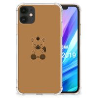 Apple iPhone 11 Stevig Bumper Hoesje Baby Hyena