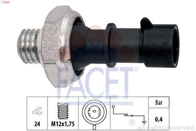 Oliedruksensor 70222