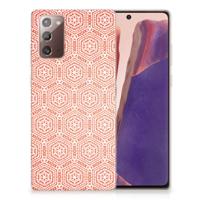 Samsung Note 20 | TPU bumper | Pattern Orange