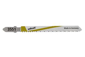 wolfcraft GmbH 3551000 decoupeerzaag-, figuurzaag- & reciprozaagblad Decoupeerzaagblad Hoog koolstofstaal (HCS) 2 stuk(s)