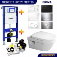 Geberit Up320 Toiletset 20 Villeroy & Boch Omnia Architectura Directflush Met Bril En Drukplaat - thumbnail