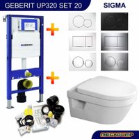 Geberit Up320 Toiletset 20 Villeroy & Boch Omnia Architectura Directflush Met Bril En Drukplaat