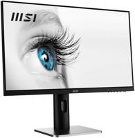 MSI Pro MP273QPDE computer monitor 68,6 cm (27 ) 2560 x 1440 Pixels Wide Quad HD LED Zwart, Zilver