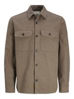 J&j Premium Jprraymond Melange Solid Ls Overshirt Sn 12263645 Overshirt Charcoal Gray Comfort Fit J&j Premium Jprraymond Melange Solid Ls Overshirt Sn 12263645 Overshirt Charcoal Gray Comfort Fit