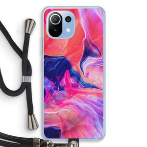Earth And Ocean: Xiaomi Mi 11 Lite Transparant Hoesje met koord