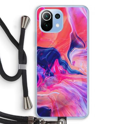 Earth And Ocean: Xiaomi Mi 11 Lite Transparant Hoesje met koord