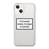 I'm dope: iPhone 13 Transparant Hoesje