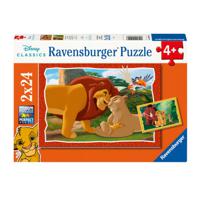 Ravensburger Legpuzzel Lion King, 2x24st.