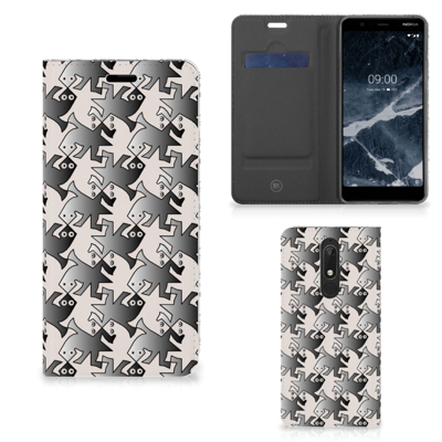 Nokia 5.1 (2018) | Hoesje maken | Salamander Grey