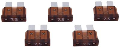 Dresselhaus zekering platte stekker flat fuse 7.5a according to sae standard