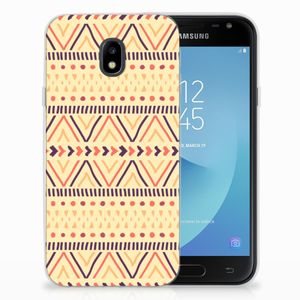 Samsung Galaxy J3 2017 TPU bumper Aztec Yellow