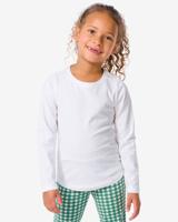 051 Kinder T-shirts Biologisch Katoen - 2 Stuks Wit (wit)