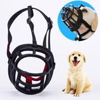 Hond snuit voorkomen bijten kauwen en blaffen maakt drinken en panting grootte: 8.2 * 7.6 * 10.4 cm (zwart)