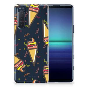 Sony Xperia 5II Siliconen Case Icecream